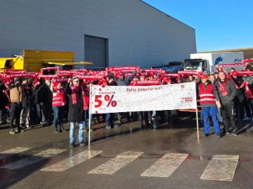 Erfolgreicher Warnstreik bei Gardena in Heuchlingen!