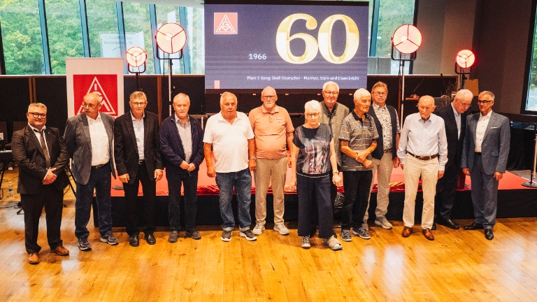 60 jährige Jubilare